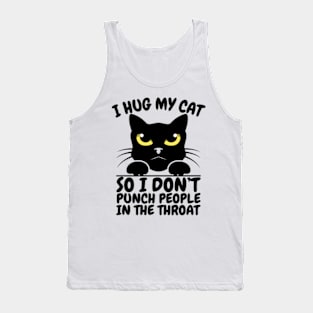 I Hug My Cat Tank Top